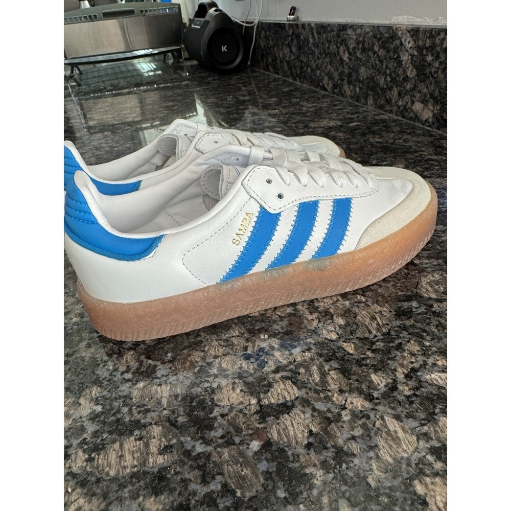 JQ1236 Adidas Originals Sambae Girls' Grade School Shoes Size 5 Sneakers - Picture 5 of 9